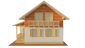 Dřevěný Domeček